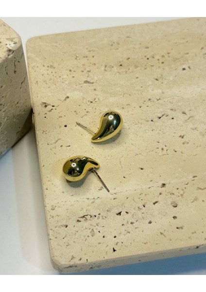 Gold Bottega Damla Küpe fırsatları