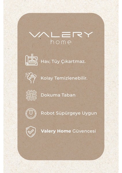 Rodney Vl Yıkanabilir Kaydırmaz Çift Taraf Pamuk Dokuma Beyaz Rix Premium Kalite Kilim