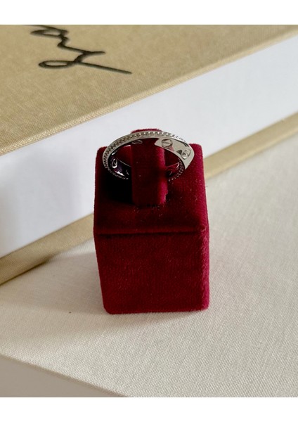 Silver Kıvrımlı Yüzük