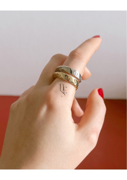 Silver Kıvrımlı Yüzük modelleri