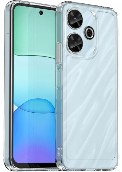 Xiaomi Redmi 13 Kılıf Kamera Çevresi Korumalı Darbeye Dayanıklı Şeffaf Silikon Kapak fiyatları