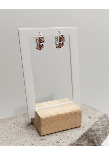 x Taş Kaplama Halka Küpe fırsatları