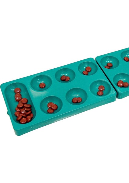 Mancala Tarihi Zeka ve Mantık Oyunu – Dayanıklı Plastik, Çocuklar ve Yetişkinler İçin Eğlenceli ve Öğretici fırsatları
