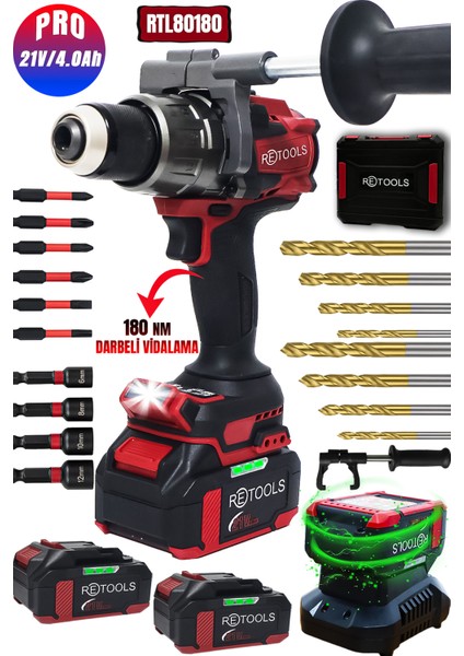 RTL80180 Bordo 180 Nm Vidalama fiyatları