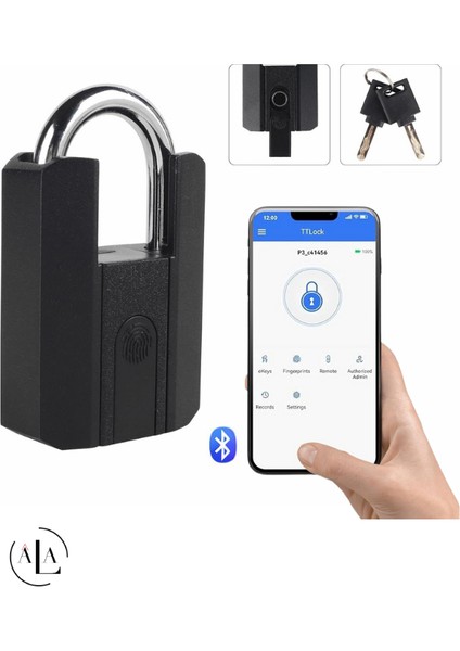 Akıllı Asma Kilit Parmak Izi, Anahtar ve Uygulama ile Açılabilir fiyatları