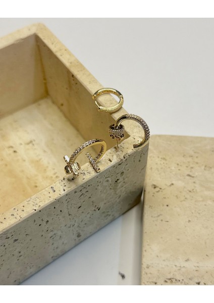 3'lü Halka Küpe Set 1 fiyatları