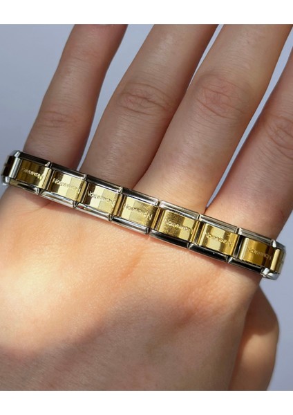 Silver Frame Italyan Bileklik fırsatları