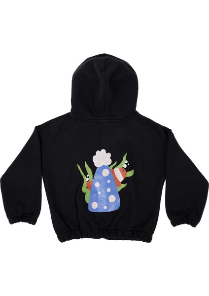 Unisex Midnight Fish Kapüşonlu Ceket modelleri