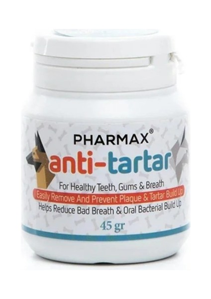 Anti-Tartar Kedi ve Köpek Diş Taşı Giderici 45 gr