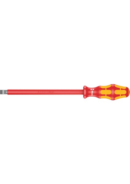 160 I Vde Yalıtımlı Düz Tornavida, 1.6 x 10 x 200 mm