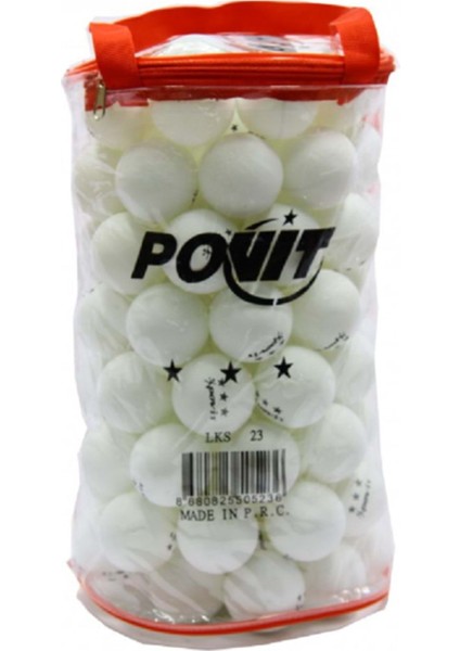 Masa Tenisi Topu 100LÜ Kutu - Beyaz - Std