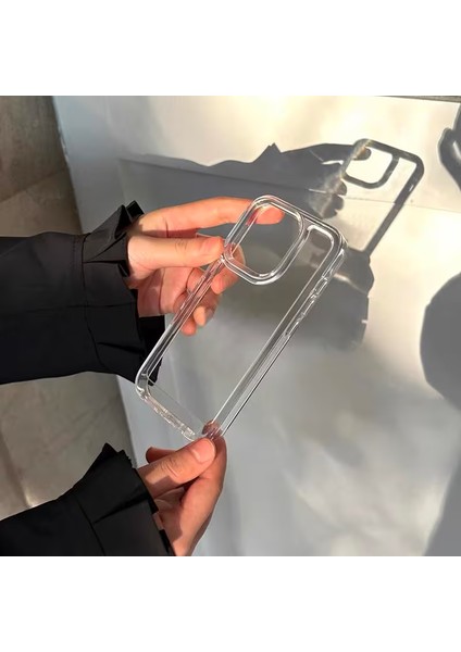 Iphone 15 Pro Sert Mika Kılıf Sararma Yapmaz Net Görüntü Darbe Emici Tam Kaplama fırsatları