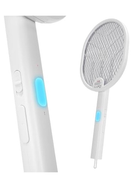 Güncelçarşı Type-C Şarjlı Uv Işıklı Sinek Raketi 1200MAH 3000V Çıkış Katlanabilir Askılı Raket Sinek Öldürücü, Asonic AS-A26 fiyatları