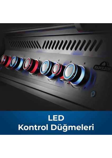 Built-In 700 Serisi 38 Tezgah Üstü Gazlı Mangal