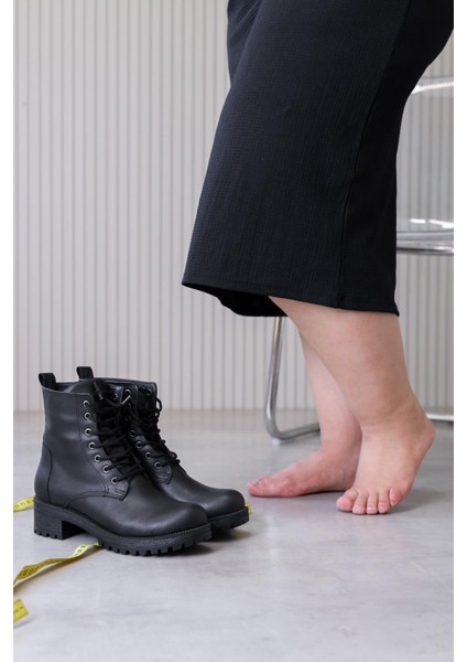 HUVA MODEL 3 TABANLI POSTAL KISA BOT SIYAH fırsatları