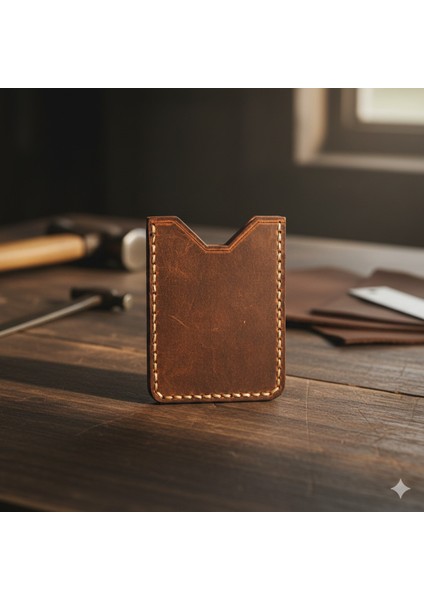 Classic Slim Deri Kartlık – Bitkisel Tabaklanmış Hakiki Deri Minimal Kartlık indirimleri