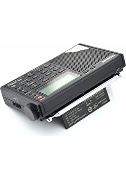 Pl-310Et Dünya Radyosu LCD Ekranlı DSP Fonksiyonlu Yüksek Ses Performanslı Radyo