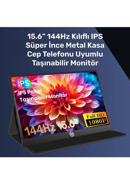 NPM6144 15.6" 5 Ms Full Hd IPS 144 Hz Taşınabilir Monitör Outlet fırsatları