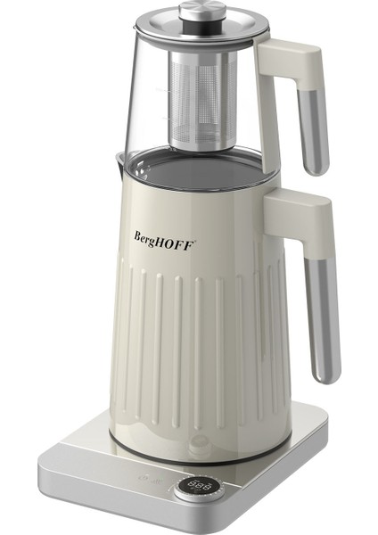 Gem 1.7 Litre Krem Gümüş Kulplu Çay Makinesi fiyatları