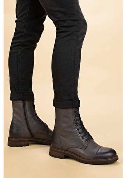 Erkek Bot Kauçuk Tabanlı Kışlık Tasarım Rahat Kullanım İçin Üretilmiştir indirimleri