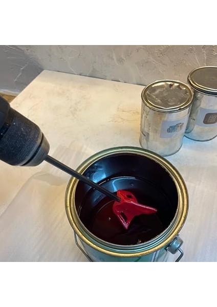 Matkap Karıştırıcı Uç – Epoxy Reçine Karıştırma Ucu,, Taş Tozu ve Alçı Için Mikser Ucu - Küçük Epoksi Için Yeniden Kullanılabilir Karıştırma Ucu - Şarzlı Matkap Mixer Ucu. 1-2 Litre fiyatları