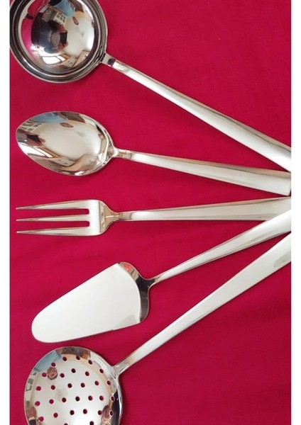 Deniz Sade 5 Parça Servis Seti