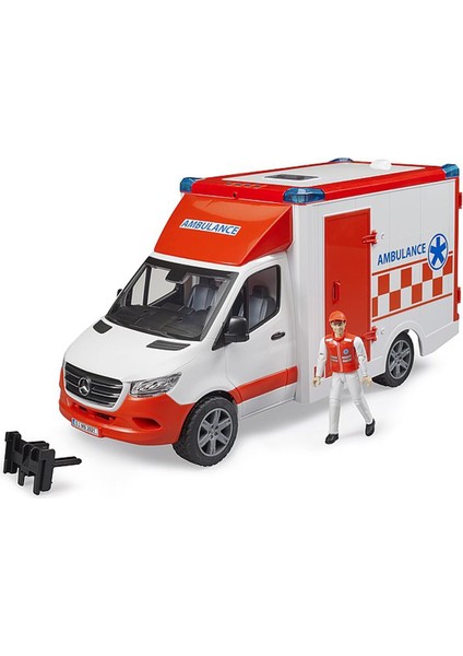 BR02676 Benz Sprinter Sirenli Ambulans ve Ekibi
