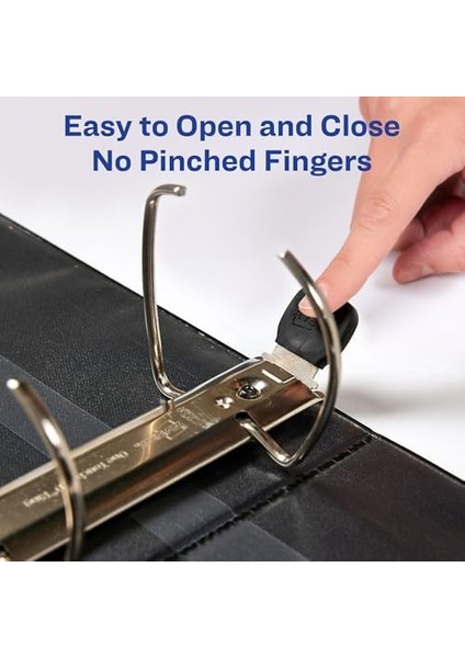 Ağır Hizmet Tipi Görünüm 3 Halka Bağlayıcı, 4 "tek Dokunuşla Ezd Halka, 8.5" x 11" Kağıt Tutar, 1 Pasifik Mavisi Bağlayıcı (79814) fiyatları