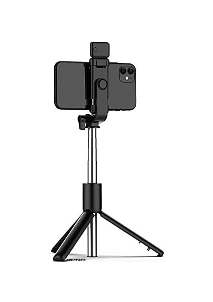 Telefon Tripodu Katlanabilir Telefon Tutucu, 360° Döner Başlık, Bluetooth Kumandalı Selfie Çubuğu, Ios/ Uyumlu, Kamera ve ile Kullanılabilir fiyatları