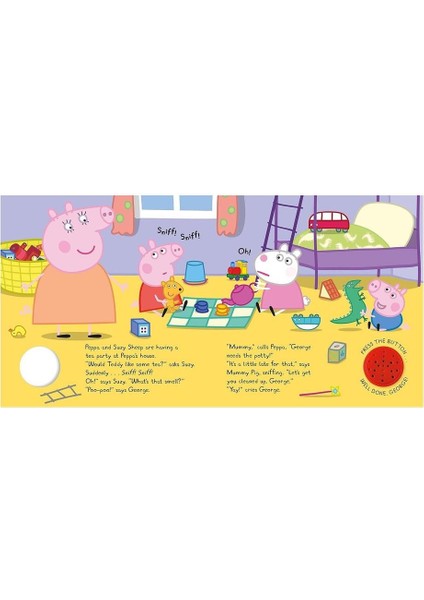 Peppa Pig: George's Potty : A Noisy Sound Book For Potty Training (Ciltli) modelleri