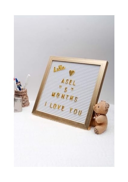 Patladı Gitti Yazı Panosu Mesaj Tahtası ve Harf Seti modelleri