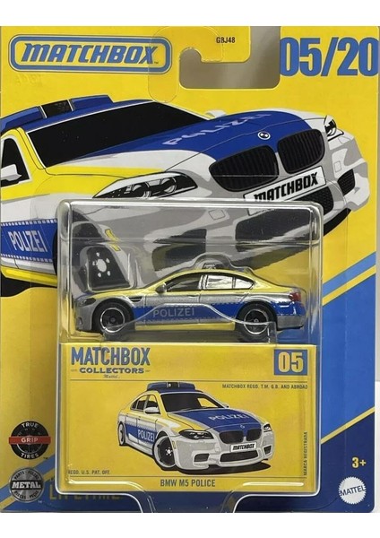 Araçlar GBJ48 - JCL36 Bmw M5 Polıce