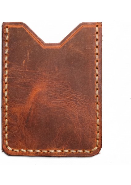 Classic Slim Deri Kartlık – Bitkisel Tabaklanmış Hakiki Deri Minimal Kartlık fırsatları