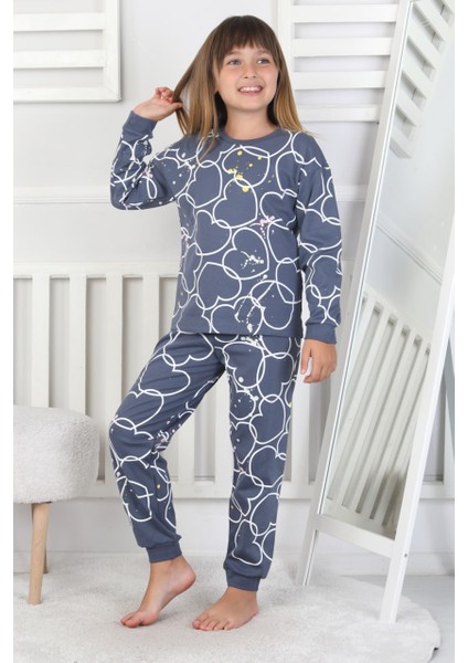 Kız Çocukkalpdesenli Pijama Takımı