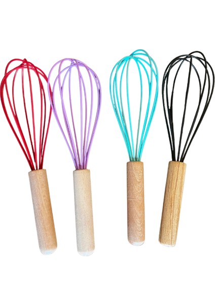 Bambu Saplı Silikon 11 Parça Mutfak Seti