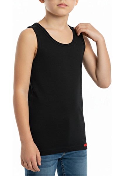 Unisex Çocuk Termal Kalın Askı Atlet 2. Seviye Sıyah 9264 Kız Çocuk İçin fiyatları