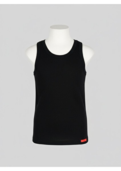 Unisex Çocuk Termal Kalın Askı Atlet 2. Seviye Sıyah 9264 Kız Çocuk İçin indirimleri