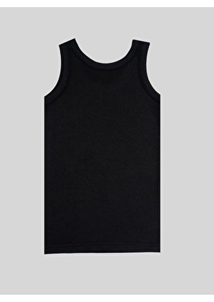 Unisex Çocuk Termal Kalın Askı Atlet 2. Seviye Sıyah 9264 Kız Çocuk İçin