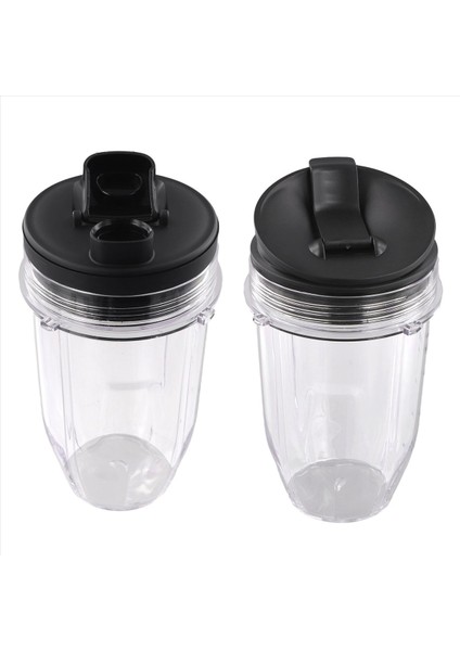 Nutri Ninja 18 Oz Bardak 900W/1000W Nınja Meyve Sıkacağı Blender (2'li Paket) (Yurt Dışından) fiyatları