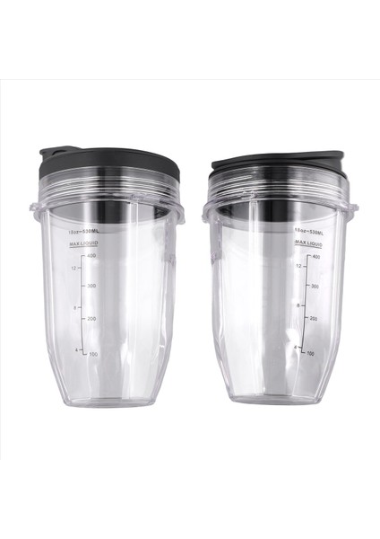 Nutri Ninja 18 Oz Bardak 900W/1000W Nınja Meyve Sıkacağı Blender (2'li Paket) (Yurt Dışından) modelleri