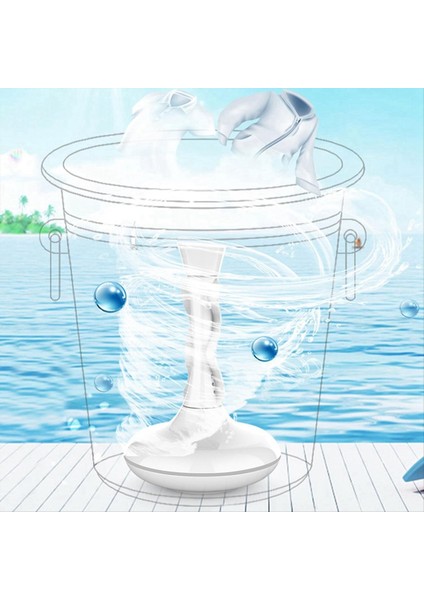 Taşınabilir Mini Çamaşır Makinesi Döner Ultrasonik Türbinli Yıkayıcı (Yurt Dışından) indirimleri