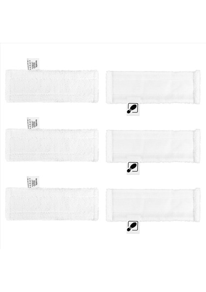 Karcher Easyfix Sc 2 Buharlı Temizleyici Için 6 Adet Mikrofiber Paspas Bezi Pedi (Yurt Dışından) modelleri