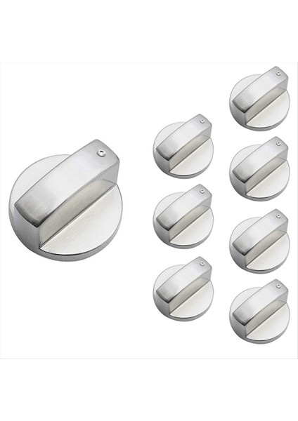 8 Adet Metal Gümüş Gazlı Ocak Düğmesi Adaptörü Fırın Anahtarı (Yurt Dışından) fiyatları