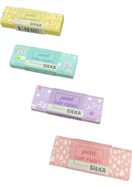 Pastel Cute Silgi 20 ' Li ( 1 Paket ) fiyatları