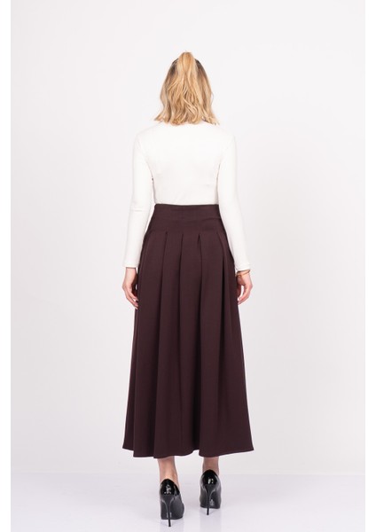 Elegancebelt Slit Skirt – Premium Pileli & Yırtmaçlı Etek 6829 fırsatları