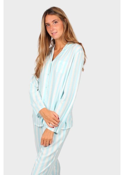 54106 Yeşil Pijama Takımı