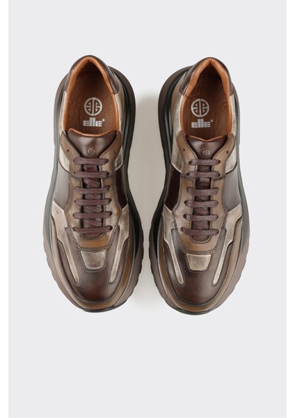 Kahve Deri Erkek Spor Ayakkabı fırsatları