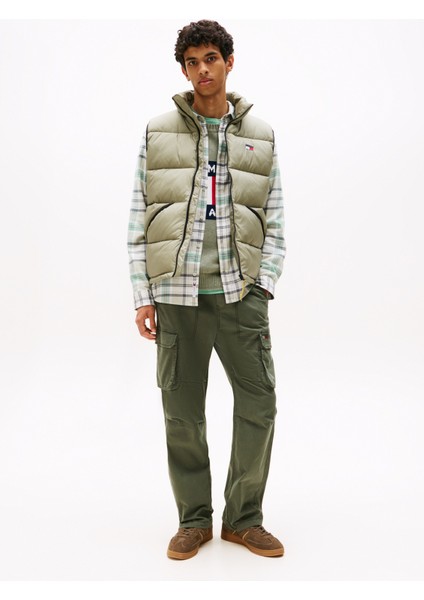 Normal Paça Haki Erkek Kargo Pantolon DM0DM22000MRH Tjm Otıs H-Bone Cargo