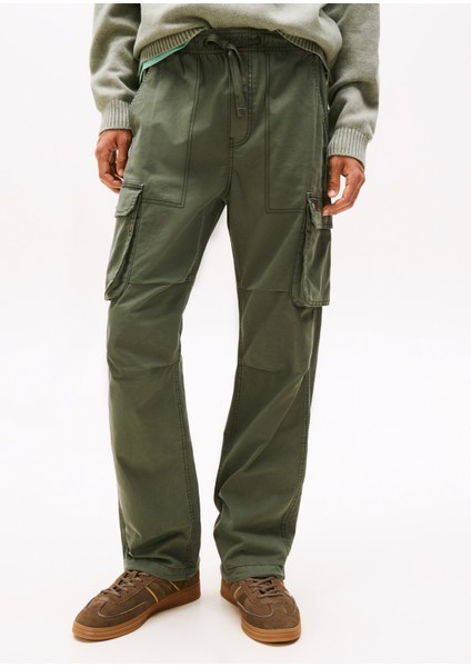 Normal Paça Haki Erkek Kargo Pantolon DM0DM22000MRH Tjm Otıs H-Bone Cargo fiyatları