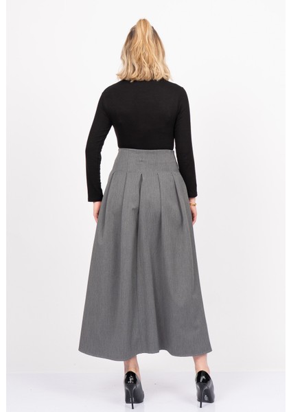 Elegancebelt Slit Skirt – Premium Pileli & Yırtmaçlı Etek 6829 fırsatları